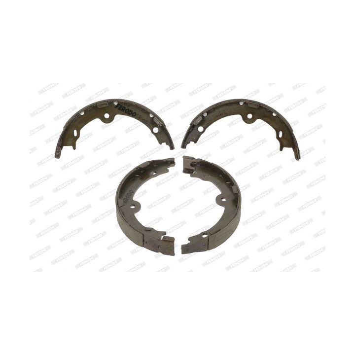 Stabdžių trinkelių komplektas, stovėjimo stabdis FERODO FSB4123