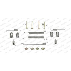 Priedų komplektas, stabdžių trinkelės FERODO FBA11