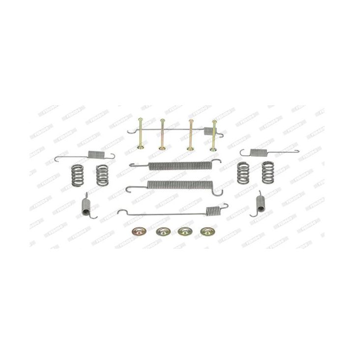 Priedų komplektas, stabdžių trinkelės FERODO FBA11