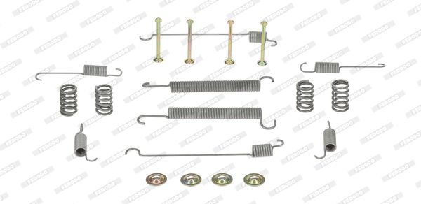 Priedų komplektas, stabdžių trinkelės FERODO FBA11
