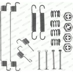 Priedų komplektas, stabdžių trinkelės FERODO FBA126
