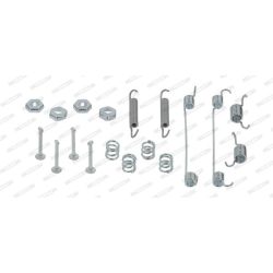 Priedų komplektas, stabdžių trinkelės FERODO FBA148