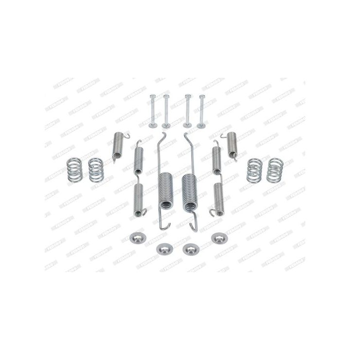 Priedų komplektas, stabdžių trinkelės FERODO FBA150