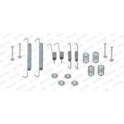 Priedų komplektas, stabdžių trinkelės FERODO FBA203