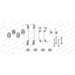 Priedų komplektas, stabdžių trinkelės FERODO FBA204