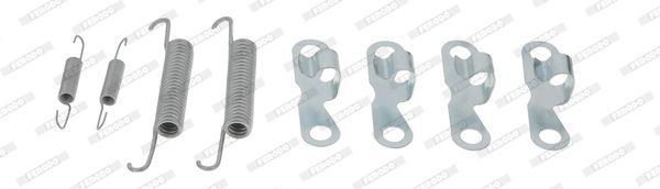 Priedų komplektas, stabdžių trinkelės FERODO FBA219