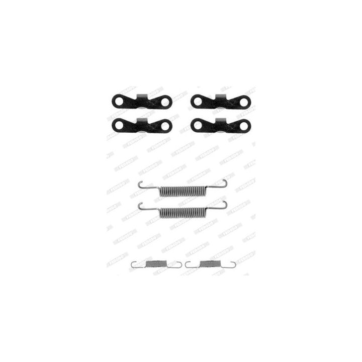 Priedų komplektas, stabdžių trinkelės FERODO FBA219