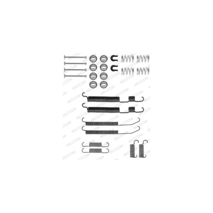 Priedų komplektas, stabdžių trinkelės FERODO FBA223