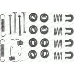 Priedų komplektas, stabdžių trinkelės FERODO FBA43