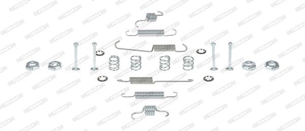 Priedų komplektas, stabdžių trinkelės FERODO FBA53