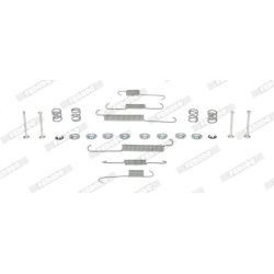 Priedų komplektas, stabdžių trinkelės FERODO FBA56