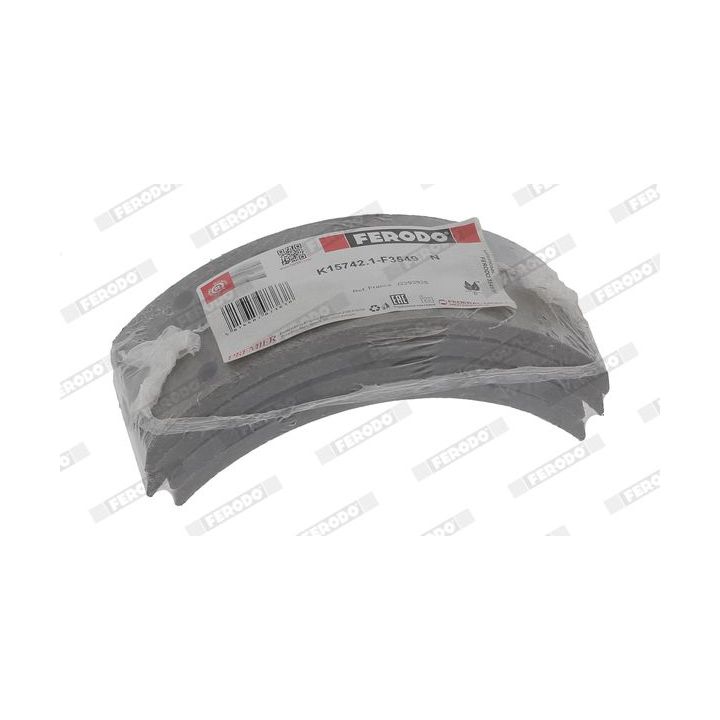 Stabdžių antdėklo rinkinys, būgninis stabdys FERODO K15742.1-F3549