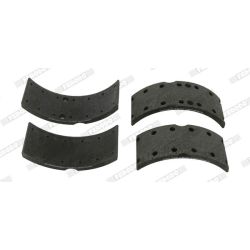 Stabdžių antdėklo rinkinys, būgninis stabdys FERODO K17096.0-F3653