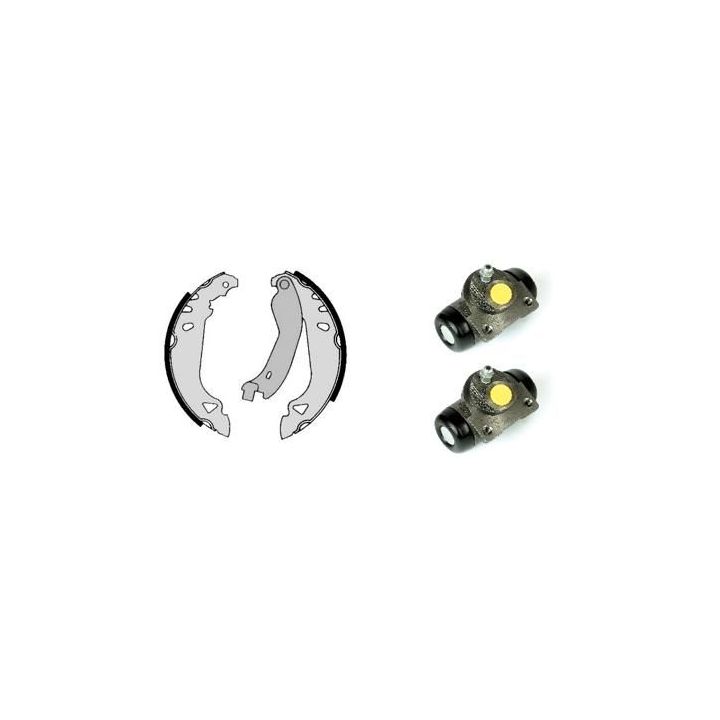 Stabdžių trinkelių komplektas BREMBO H 23 027