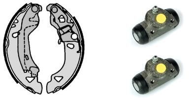 Stabdžių trinkelių komplektas BREMBO H 23 028