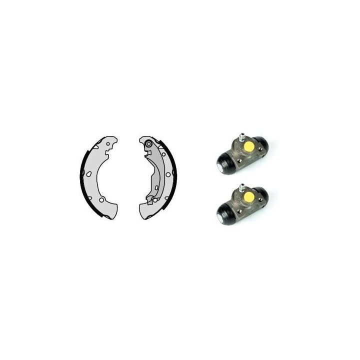 Stabdžių trinkelių komplektas BREMBO H 23 042