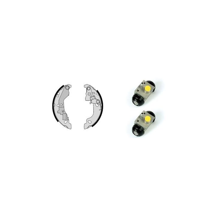 Stabdžių trinkelių komplektas BREMBO H 23 046