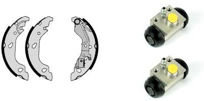 Stabdžių trinkelių komplektas BREMBO H 23 048