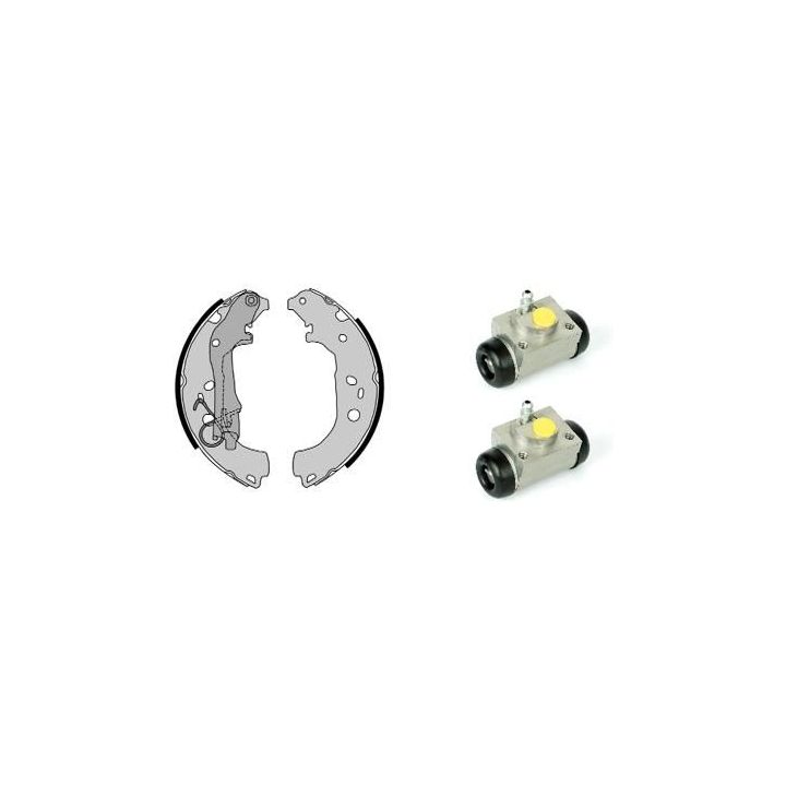 Stabdžių trinkelių komplektas BREMBO H 23 055