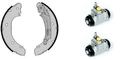 Stabdžių trinkelių komplektas BREMBO H 23 057