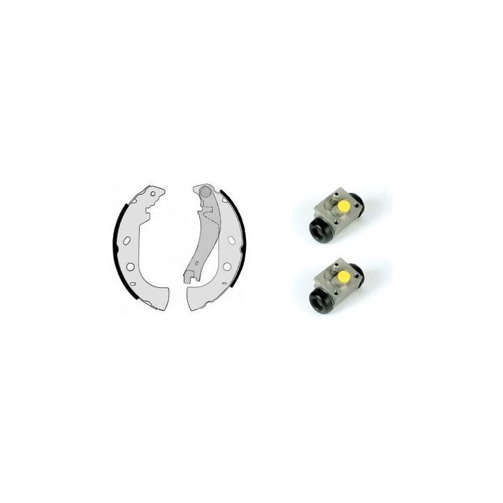 Stabdžių trinkelių komplektas BREMBO H 23 061