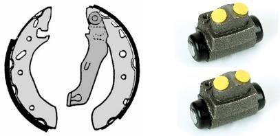 Stabdžių trinkelių komplektas BREMBO H 24 056