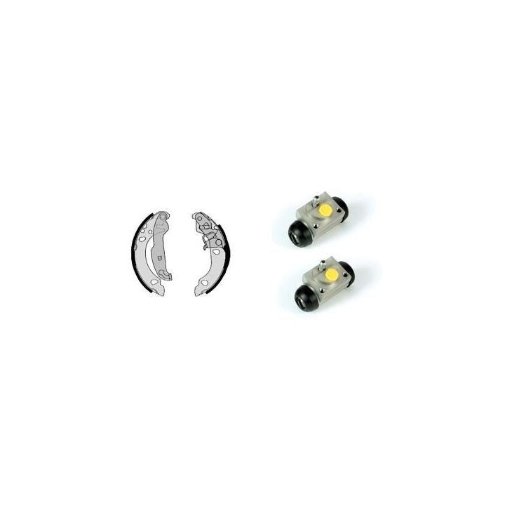 Stabdžių trinkelių komplektas BREMBO H 24 058