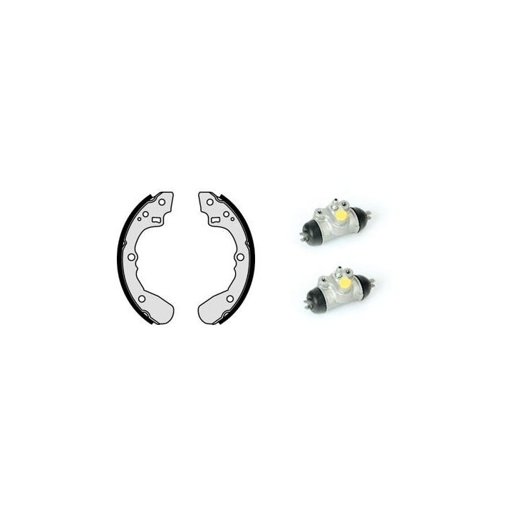 Stabdžių trinkelių komplektas BREMBO H 30 005