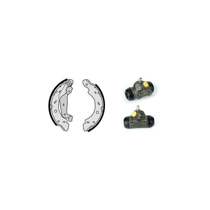 Stabdžių trinkelių komplektas BREMBO H 50 005