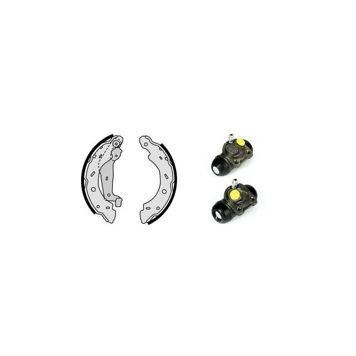 Stabdžių trinkelių komplektas BREMBO H 50 006