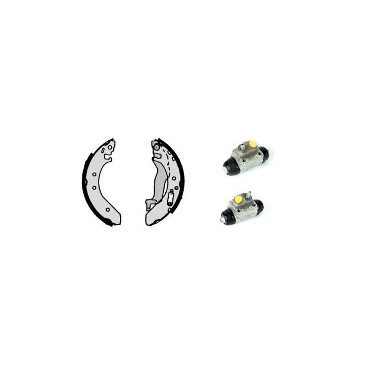 Stabdžių trinkelių komplektas BREMBO H 52 010