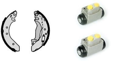 Stabdžių trinkelių komplektas BREMBO H 52 011