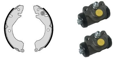 Stabdžių trinkelių komplektas BREMBO H 54 006