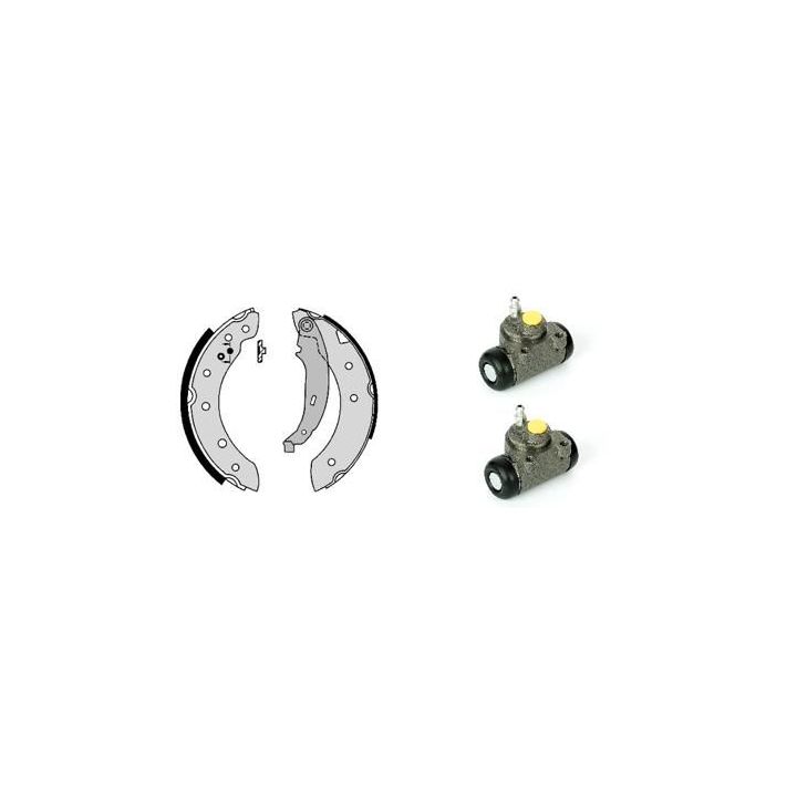 Stabdžių trinkelių komplektas BREMBO H 61 065