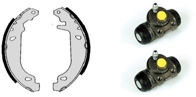 Stabdžių trinkelių komplektas BREMBO H 68 057