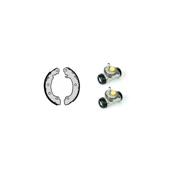 Stabdžių trinkelių komplektas BREMBO H 68 059