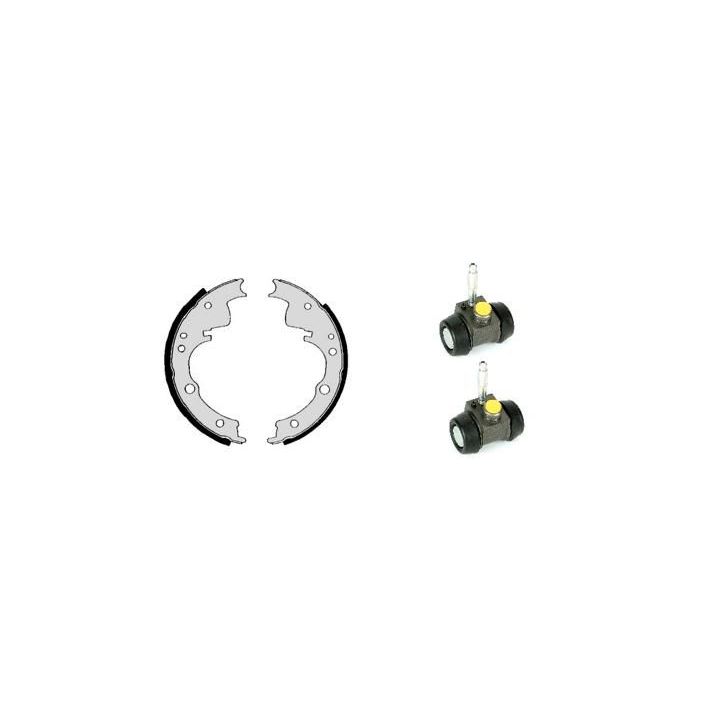 Stabdžių trinkelių komplektas BREMBO H A6 006