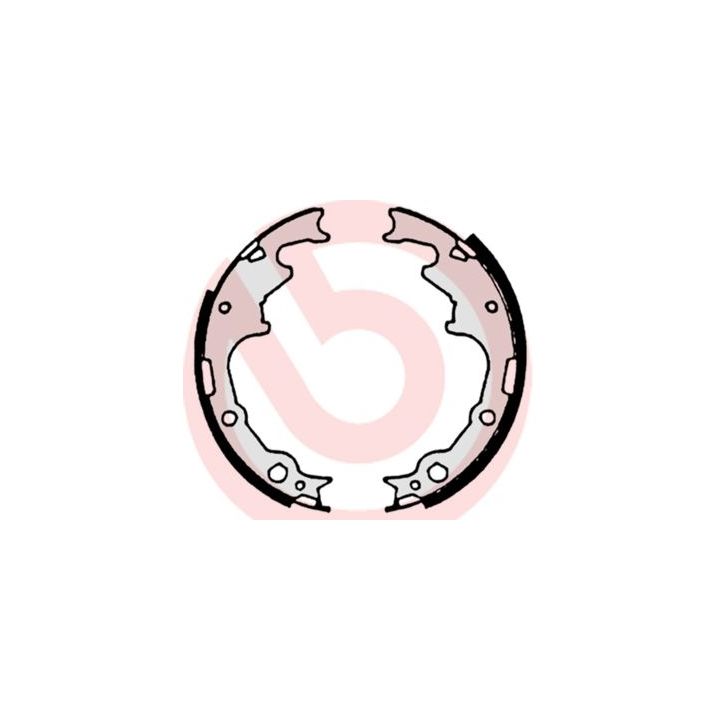 Stabdžių trinkelių komplektas BREMBO S 10 502