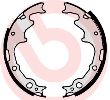 Stabdžių trinkelių komplektas BREMBO S 10 502