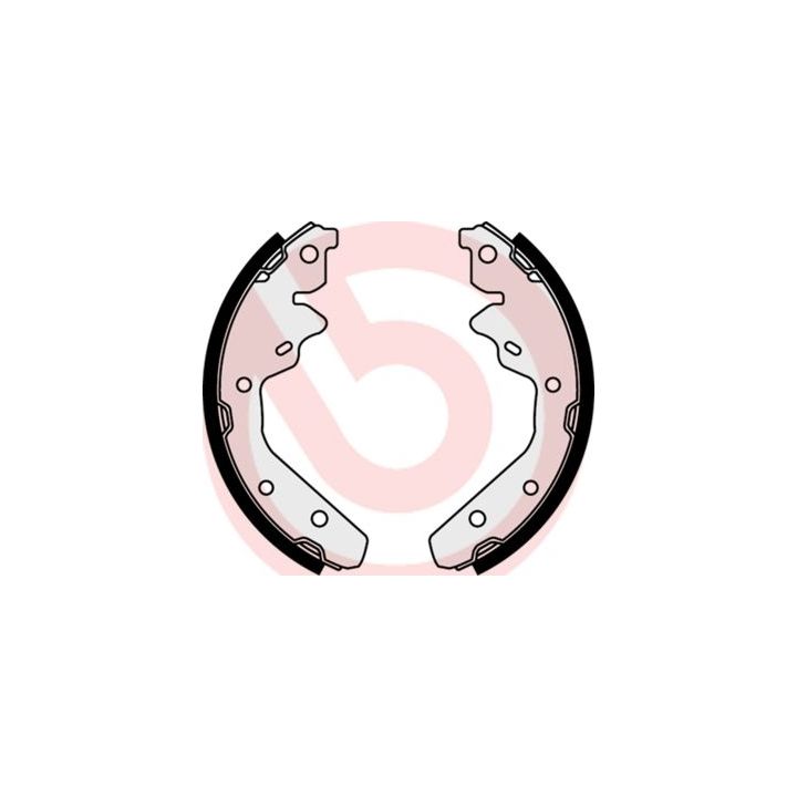 Stabdžių trinkelių komplektas BREMBO S 11 502