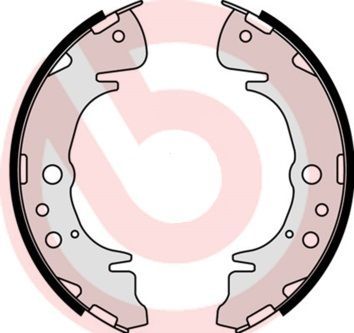 Stabdžių trinkelių komplektas BREMBO S 11 503