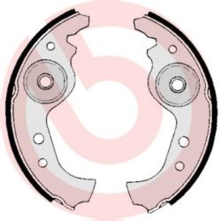 Stabdžių trinkelių komplektas BREMBO S 23 501