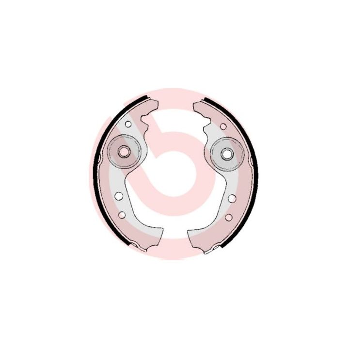 Stabdžių trinkelių komplektas BREMBO S 23 501