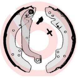 Stabdžių trinkelių komplektas BREMBO S 23 504