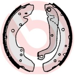 Stabdžių trinkelių komplektas BREMBO S 23 505