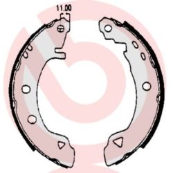 Stabdžių trinkelių komplektas BREMBO S 23 508