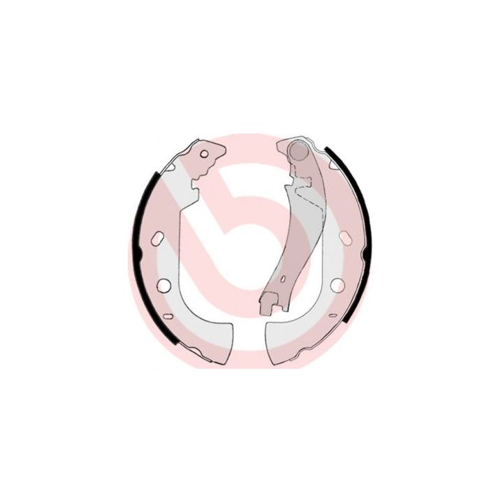 Stabdžių trinkelių komplektas BREMBO S 23 514