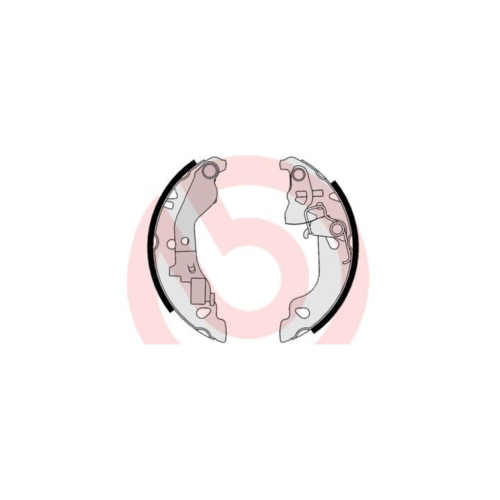 Stabdžių trinkelių komplektas BREMBO S 23 520