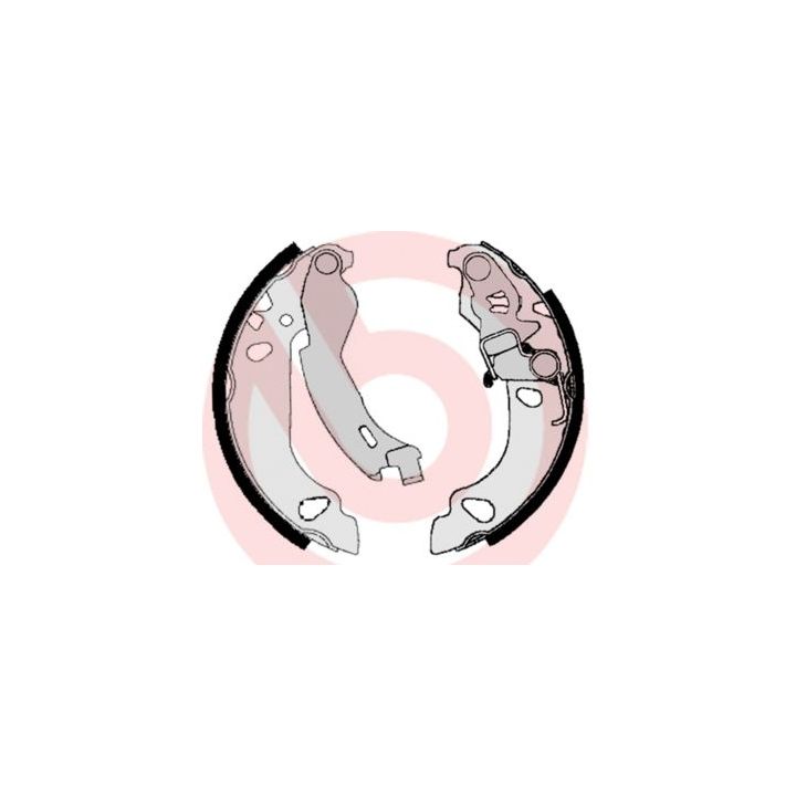 Stabdžių trinkelių komplektas BREMBO S 23 522