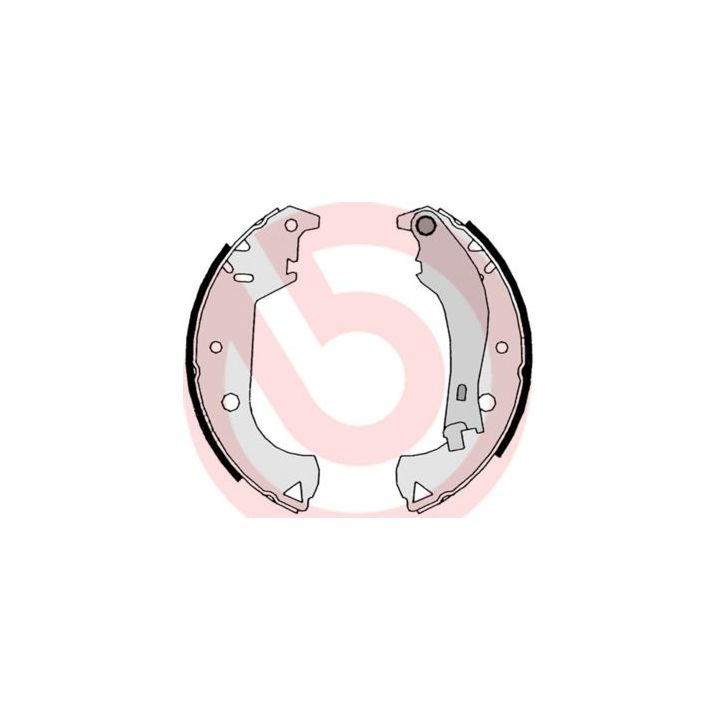 Stabdžių trinkelių komplektas BREMBO S 23 524